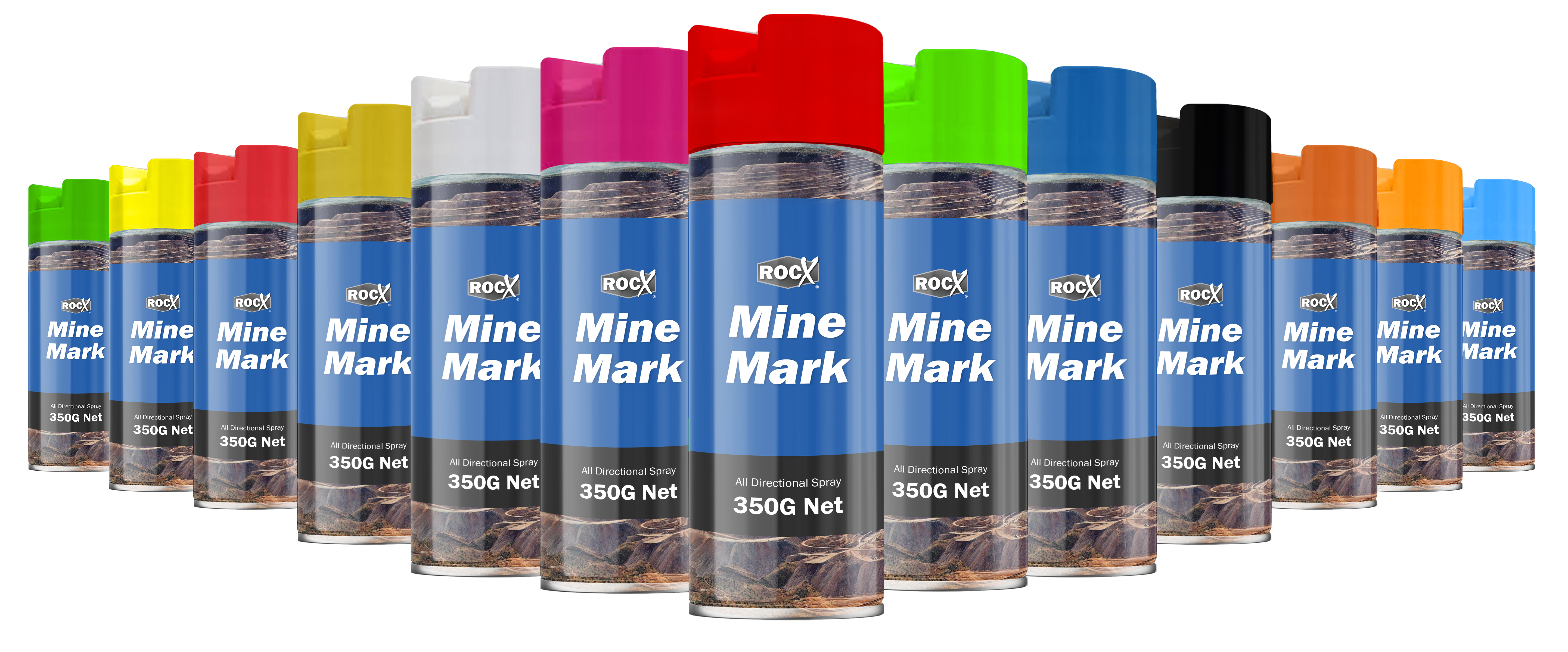 RocX® Mine Mark Spray Paint